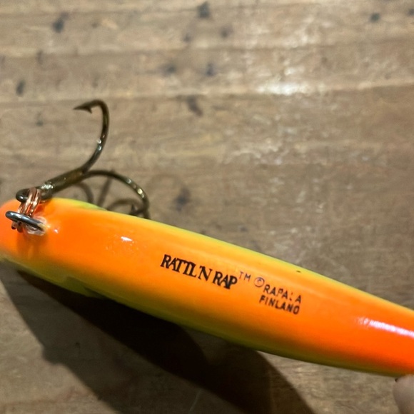 Rapala Rattl’N Rap fishing lure / Hooks - Picture 2 of 8